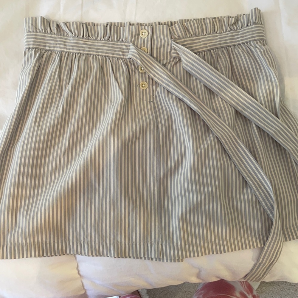 Jcrew striped skirt